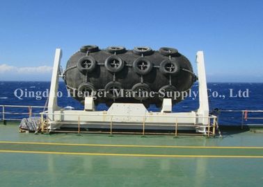 High Pressure Resistant Marine Rubber Fender Wharf Inflatable Rubber Fenders For Boat / Port