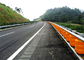 SB Grade Approved Highway Safety Roller Barrier Yellow Red White Color