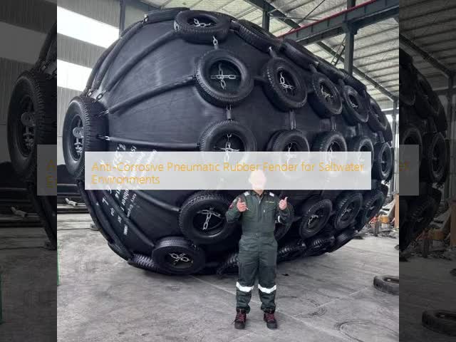 جودة High Strength Pneumatic Rubber Fender Inflatable Design For Large Tankers Bulk Carriers Floating Marine المصنع