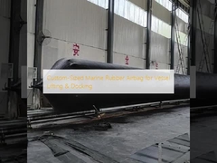 وسادة هوائية مطاطية بحرية مخصصة الحجم لرفع السفن والرسو