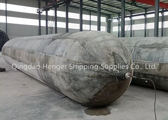 جودة Durable Marine Rubber Airbag with 0.8-3 M Diameter and 4-25 M Length for Ship Launching and Salvaging مصنع