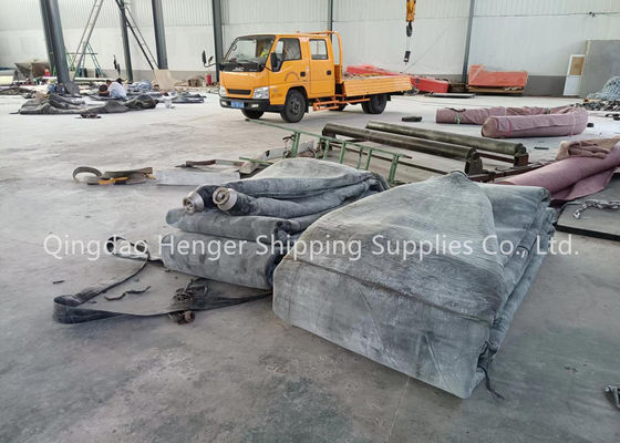 جودة Shipping Launching Inflatable Rubber Airbag For Vessel مصنع