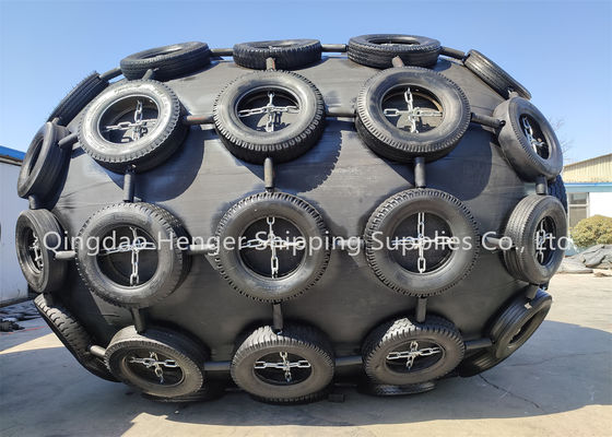 جودة ISO 17357 Compliant Natural Rubber Pneumatic Rubber Fender with 50Kpa/80kpa Working Pressure for Marine Protection المصنع