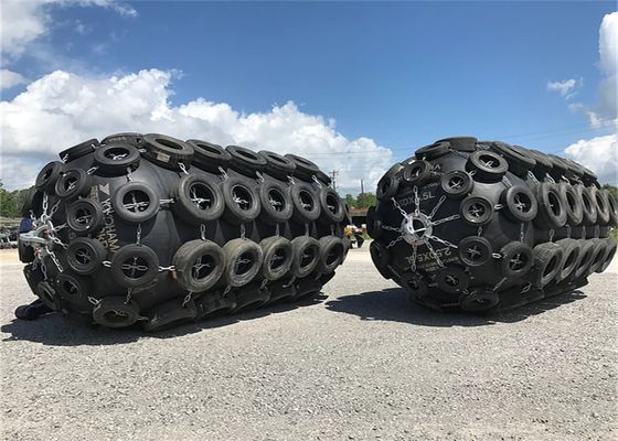 جودة مصدات المطاط الأسود Penumatic ISO المعتمدة 50Kpa مصنع