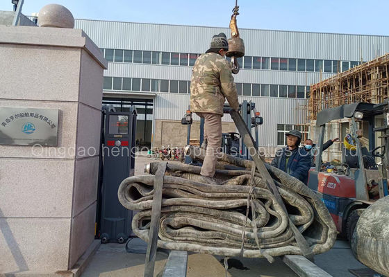 جودة شهادة CCS شديدة التحمل 1.5x14m وسائد هوائية بحرية لإطلاق السفن مصنع