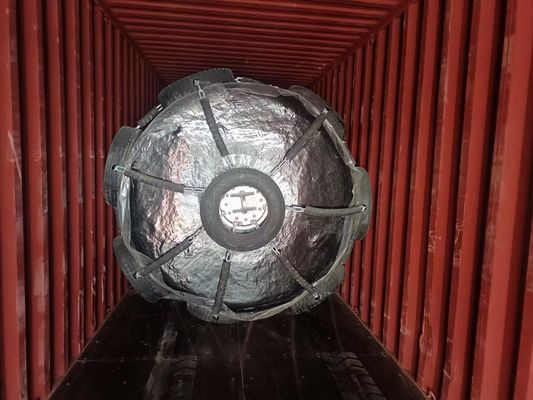 جودة 2X4m رغوة مملوءة بحاجز بشبكة سلسلة 70 كجم / M³ كثافة 19 مم من البوليوريا مصنع