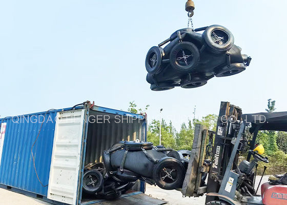 جودة المروحة المضغوطة من المطاط المضغوطة من البحرية السوداء معتمدة ISO17357 80Kpa مصنع