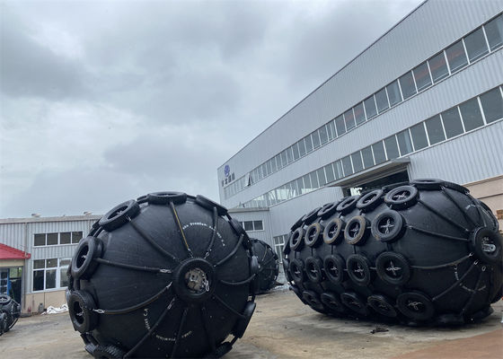 جودة 50Kpa 3.3*6.5M يوكوهاما النوع المطاطية المضغوطة مع إطارات السلسلة مصنع