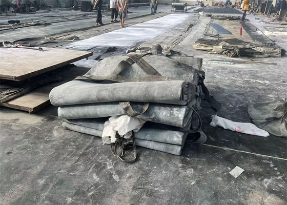 جودة إصلاح رفع القوارب الأكياس الهوائية المطاطية المنفخة لإطلاق السفن معيار ISO14409 مصنع