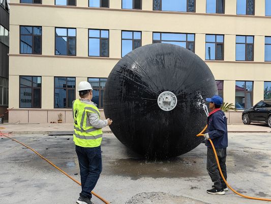 جودة ISO17357-2014 المزلق البحري يوكوهاما نوع المزلق المطاطي الهوائي مصنع