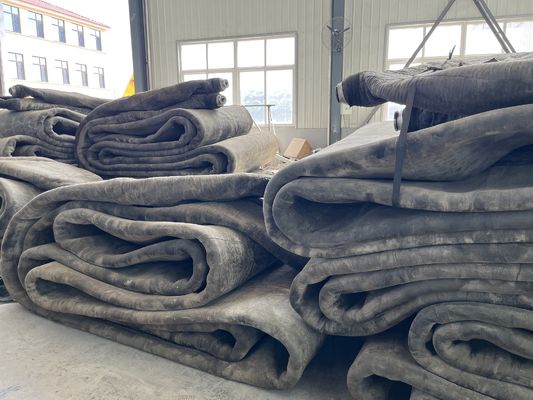 جودة حقيبة هواء بحرية آمنة لتنفيذ سفينة ناعمة مع مواد داخلية من المطاط النايلون الطول 5m-24m مصنع