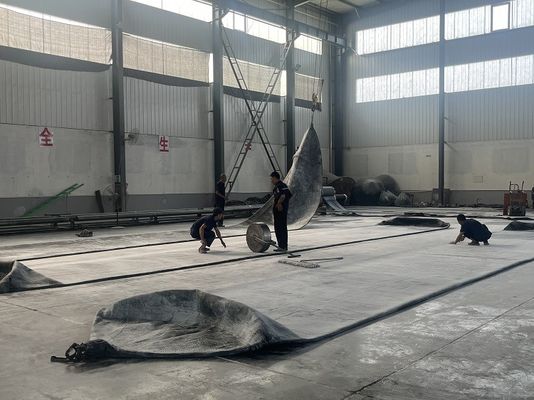 جودة وسادة هوائية قابلة للنفخ بحرية 500 كجم لإنقاذ الأجسام الثقيلة مصنع