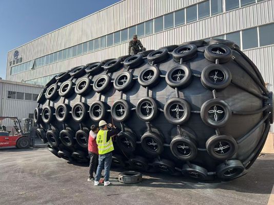 جودة حماية الواجهة البحرية المضغوطات للقوارب ، قطرها 0.5m-4.5m مصنع