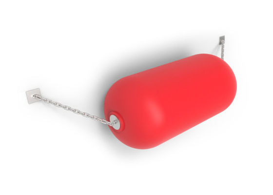 جودة اللون الأحمر الصلبة العائمة حوض الحاجز مع رغوة البولي يوريثان مليئة مصنع