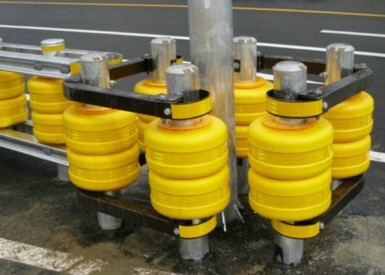 جودة حاجز الأسطوانة للطريق السريع للمواد المثبطة للهب لتقليل حوادث المرور مصنع