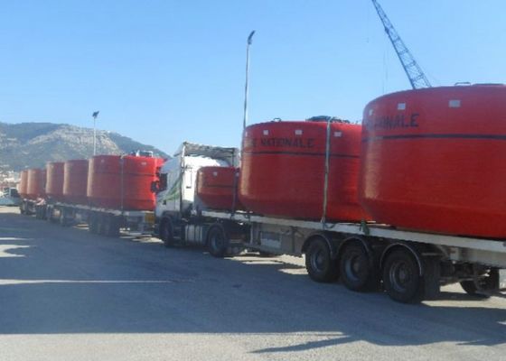 جودة الأشعة فوق البنفسجية مقاومة العوامة الملاحة البحرية العوامات البلاستيكية العائمة حماية البيئة مصنع