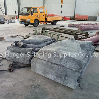 جودة وسادة هوائية قابلة للنفخ بحرية 500 كجم لإنقاذ الأجسام الثقيلة مصنع