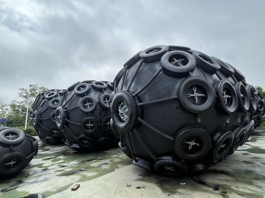 جودة عمر التصميم من 8 إلى 15 عامًا المروحة البحرية المروحة تقدم 50kPa 80kPa ضغط وطريقة التثبيت سلسلة حبل PP مثالية للرصيف للسفن مصنع