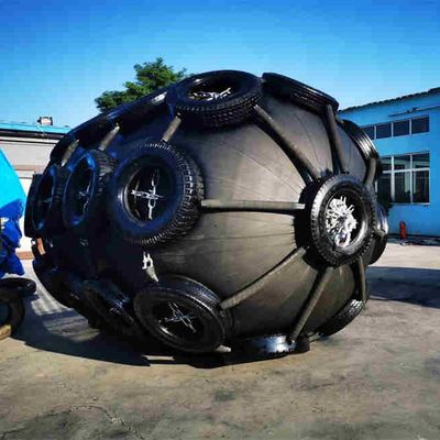 جودة حاجز مطاطي هوائي ISO17357 مقاس 2.0x3.5 متر من الدرجة البحرية مصنع