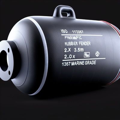 جودة حاجز مطاطي هوائي ISO17357 مقاس 2.0x3.5 متر من الدرجة البحرية مصنع