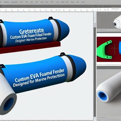 جودة واقيات الحاجز المخصصة المصنوعة من فوم إيفا للحماية البحرية مصنع