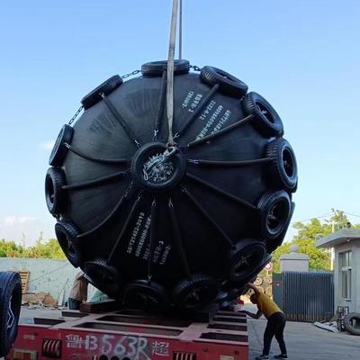 جودة High-Quality Black Pneumatic Rubber Fender for STS/STD Operations | CCS/BV/LR/DNV Certified مصنع