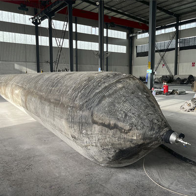 جودة Marine Rubber Airbag with Aramid Cord Reinforcement for Heavy Ship Launching in 0.8-3 M Diameter and 4-25 M Length المصنع