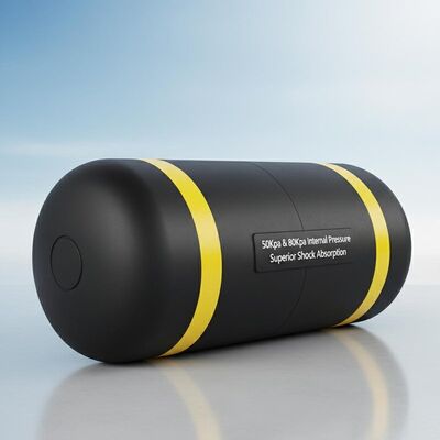 جودة وسادة هوائية مطاطية بحرية سوداء آمنة وفعالة وصديقة للبيئة مصنع