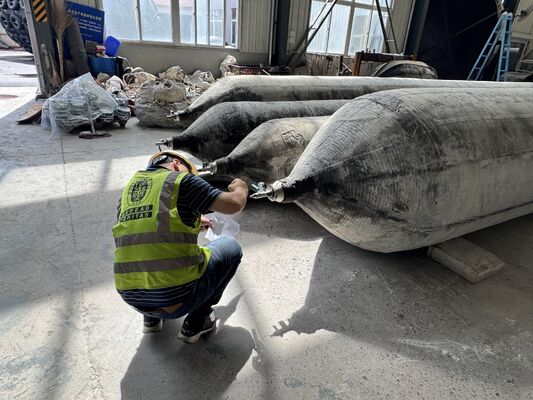 جودة Anti Corrosion Marine Rubber Airbag for Long Term Saltwater Service with 0.8-3 M Diameter المصنع