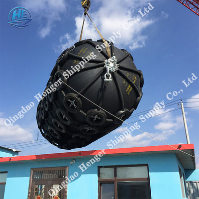 جودة المضادة للتصادم نفخ هوائي المطاط الحاجز اللون الأسود 24 شهرا الضمان مصنع