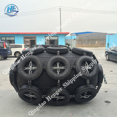 جودة نفخ الحاجز D1.5 × L3m يوكوهاما هوائي المطاط الحاجز لسفن الإرساء / المطاط حوض الحاجز / المصدات neumatic مصنع