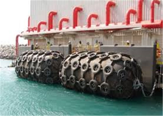 جودة 1700X3000MM سلسلة الاطارات 80Kpa درابزين المطاط الهوائية مصنع