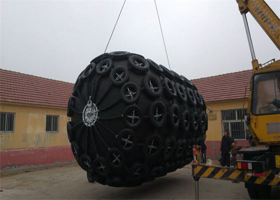 جودة درابزين بحري هوائي من المطاط الطبيعي متين 0.05MPa و 0.08MPa للرصيف والسفن مصنع