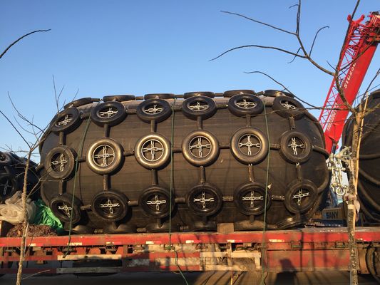 جودة حصيرة مطاطية مع حبل شبكي مصدات مطاطية تعمل بالهواء المضغوط مصنع