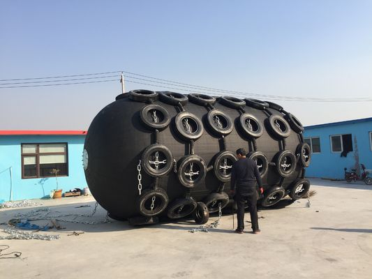 جودة اختبار BV مجاني ISO 17357 درابزين مطاطي هوائي قياسي قابل للتخصيص مصنع