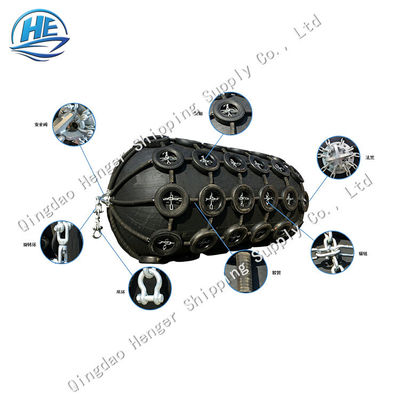 جودة Yokohama Fender 50Kpa 80Kpa Tire Chain Net Pneumatic Rubber Fender مصنع