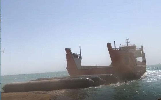 جودة 8 طبقات سفينة إطلاق وسادة هوائية للسفن المطاطية شهادة CCS LRS مصنع