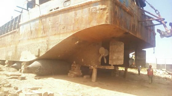 جودة 8 طبقات سفينة إطلاق وسادة هوائية للسفن المطاطية شهادة CCS LRS مصنع