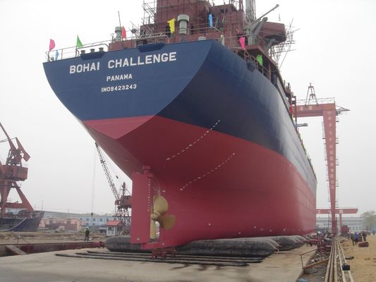 جودة 1.5 * 20m وسائد هوائية مطاطية بحرية للقارب 0.05MPa-0.17MPa مصنع