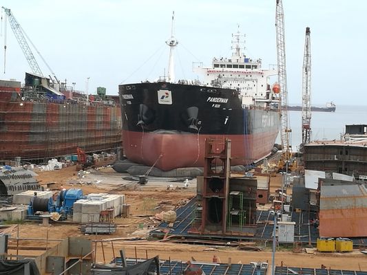 جودة تخصيص حجم السفينة لإطلاق وسائد هوائية وسادة هوائية من المطاط البحري للسفينة مصنع