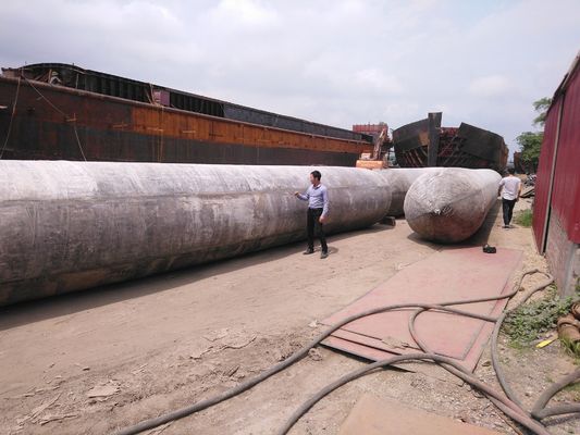 جودة ISO 14409:2011 أكدت 1800mm قطر سفن إطلاق الأكياس الهوائية مع 6 إلى 10 سنوات من عمر التطبيقات البحرية مصنع