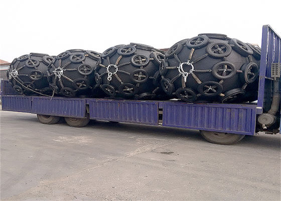 جودة ISO 17357 50KPA / 80KPA درابزين عائم بحري هوائي يوكوهاما مصنع