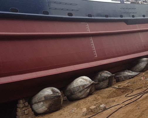 جودة وسادة هوائية مطاطية عالية الضغط للسفينة 0.8 * 15 م 5-14 طبقة مصنع