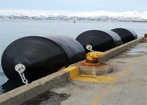جودة Customized Height Foam Filled Fender Protect Ship Board Production Time 5 to 10 Days Durable Marine Dock Bumper Solution مصنع