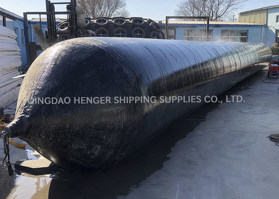جودة ISO 14409 Certified Marine Rubber Airbag with 80kPa Working Pressure and Natural Rubber Material المصنع