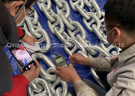 جودة مسمار ربط سلسلة مرساة البحرية الفولاذية مصنع