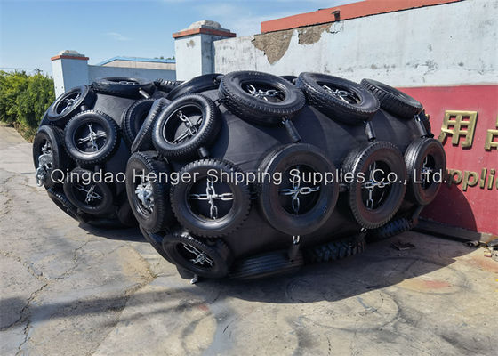 جودة 50kpa Inflatable Rubber Fender for Ship Docking 24 Months Shelf Life مصنع